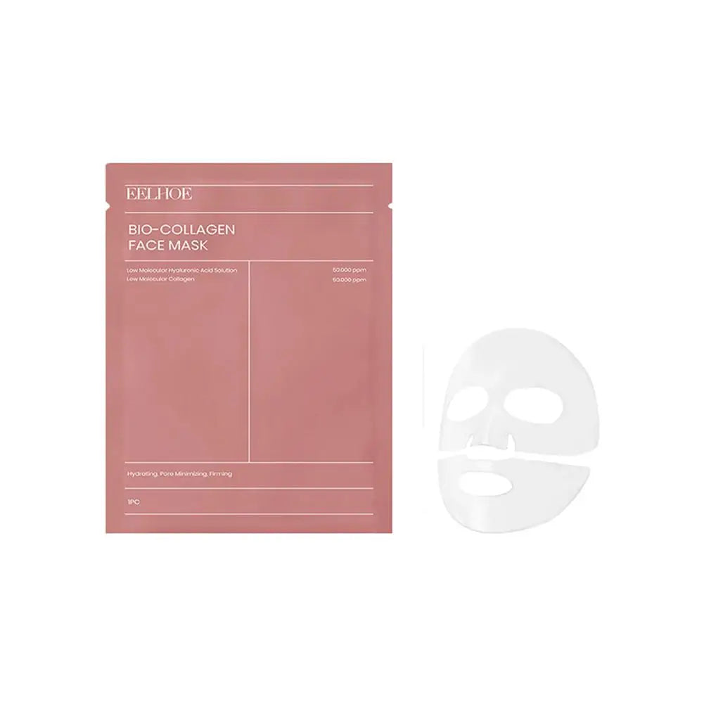 Bio Collagen Face Mask Set (1/5/10PCS) – Deep Hydration, Pore Minimizing & Brightening Overnight Treatment