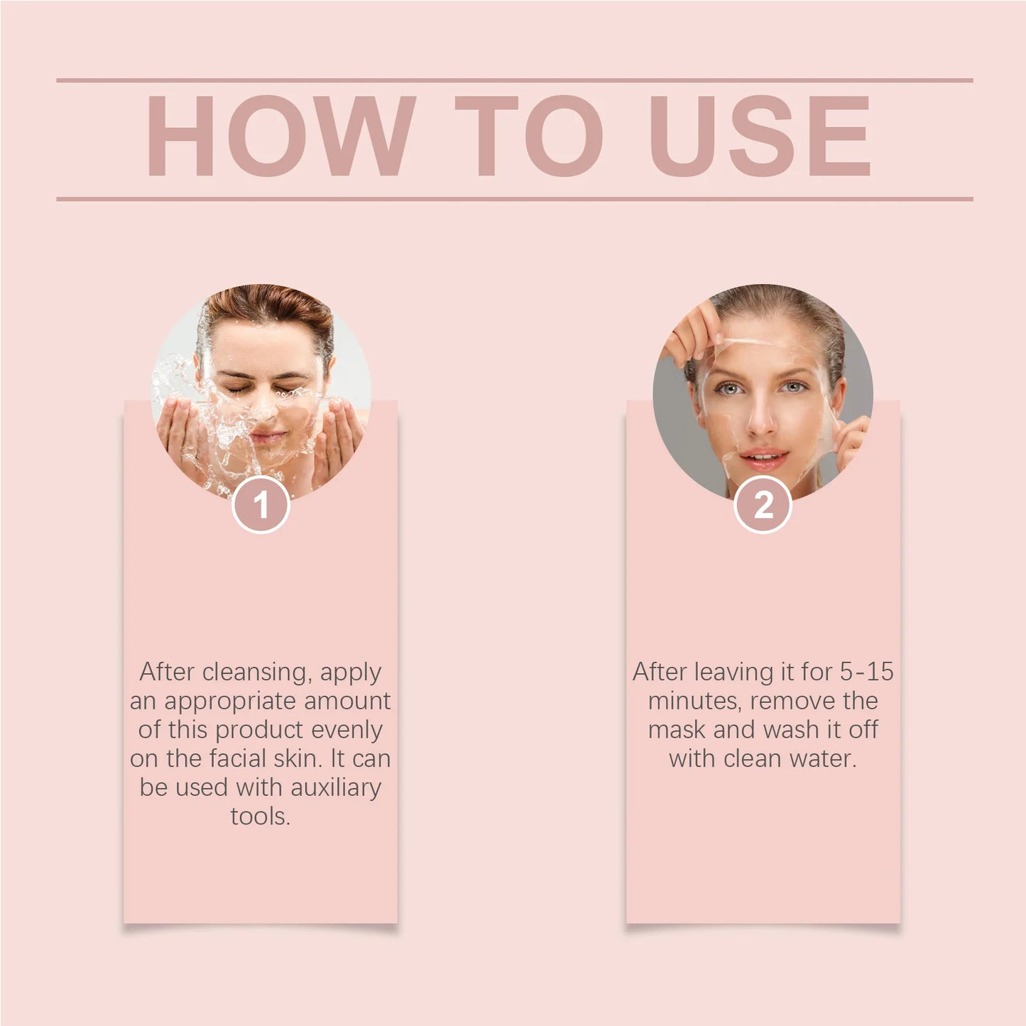 Collagen Peel-Off Mask for Deep Hydration, Fine Line Reduction, Firming, Pore Minimizing, and Skin Brightening - Overnight Treatment