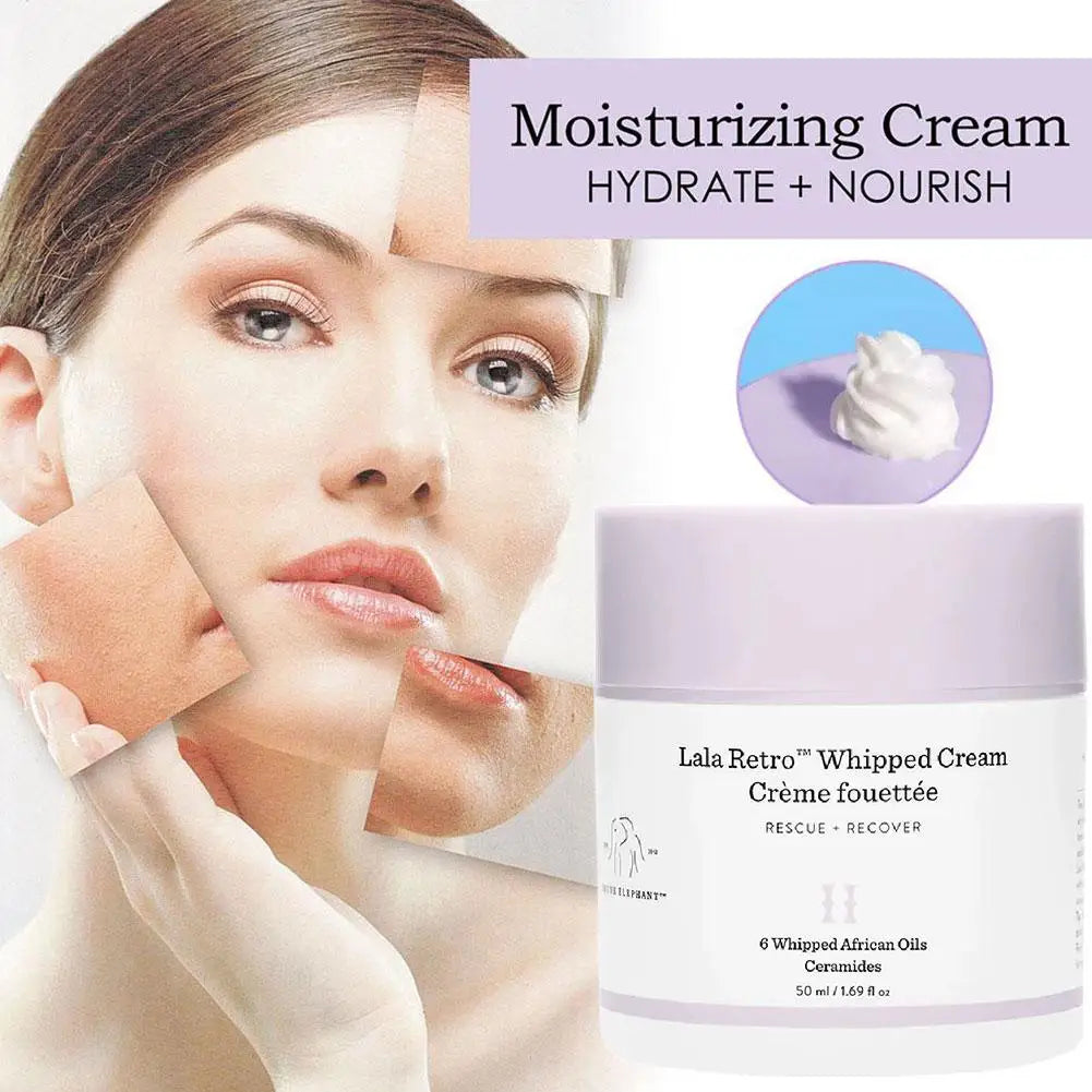 2025 LALA RETRO Whipped Polypeptide Cream – Moisturizing Strengthening Primer for Face