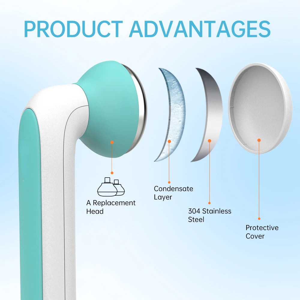 Face Ice Massager Roller – Cooling Skin Tightening & Pore Minimizer Tool