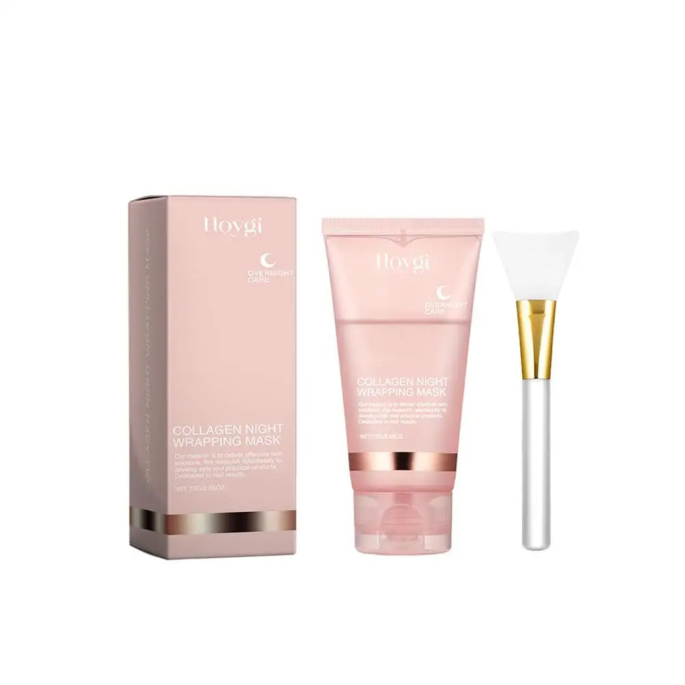 Korean Collagen Overnight Peel-Off Mask – Deep Hydration Night Care, 75ml