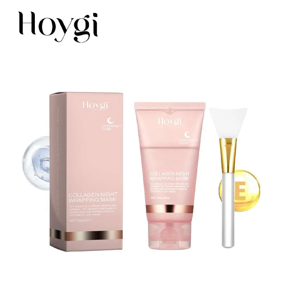 Korean Collagen Overnight Peel-Off Mask – Deep Hydration Night Care, 75ml