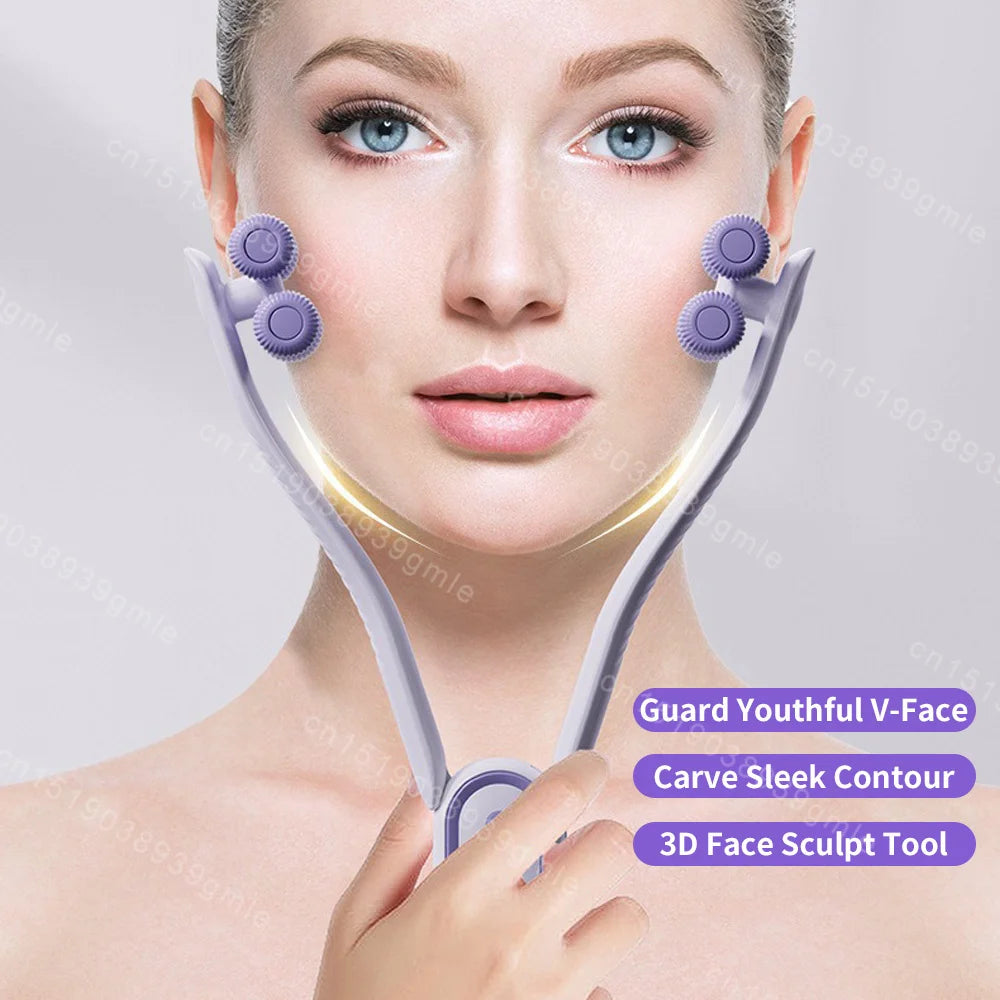 Portable Facial Roller Massager – Lifting & Relaxing Skincare Tool