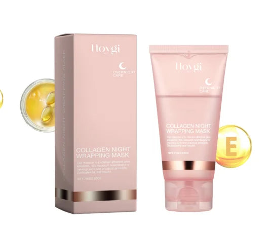 Korean Collagen Overnight Peel-Off Mask – Deep Hydration Night Care, 75ml