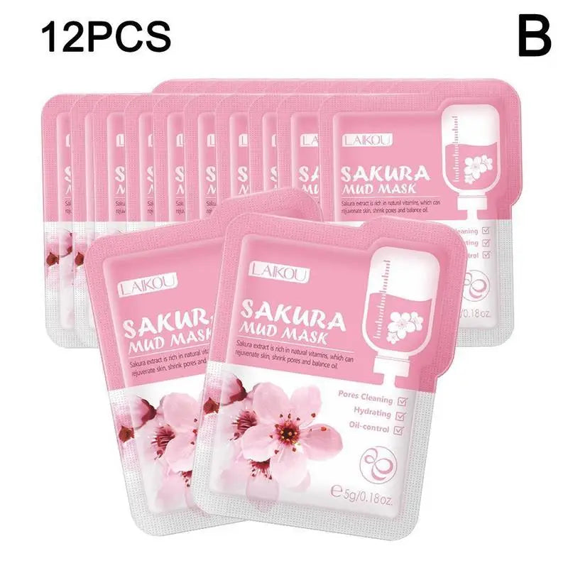 Bio Collagen Face Mask Set (1/5/10PCS) – Deep Hydration, Pore Minimizing & Brightening Overnight Treatment