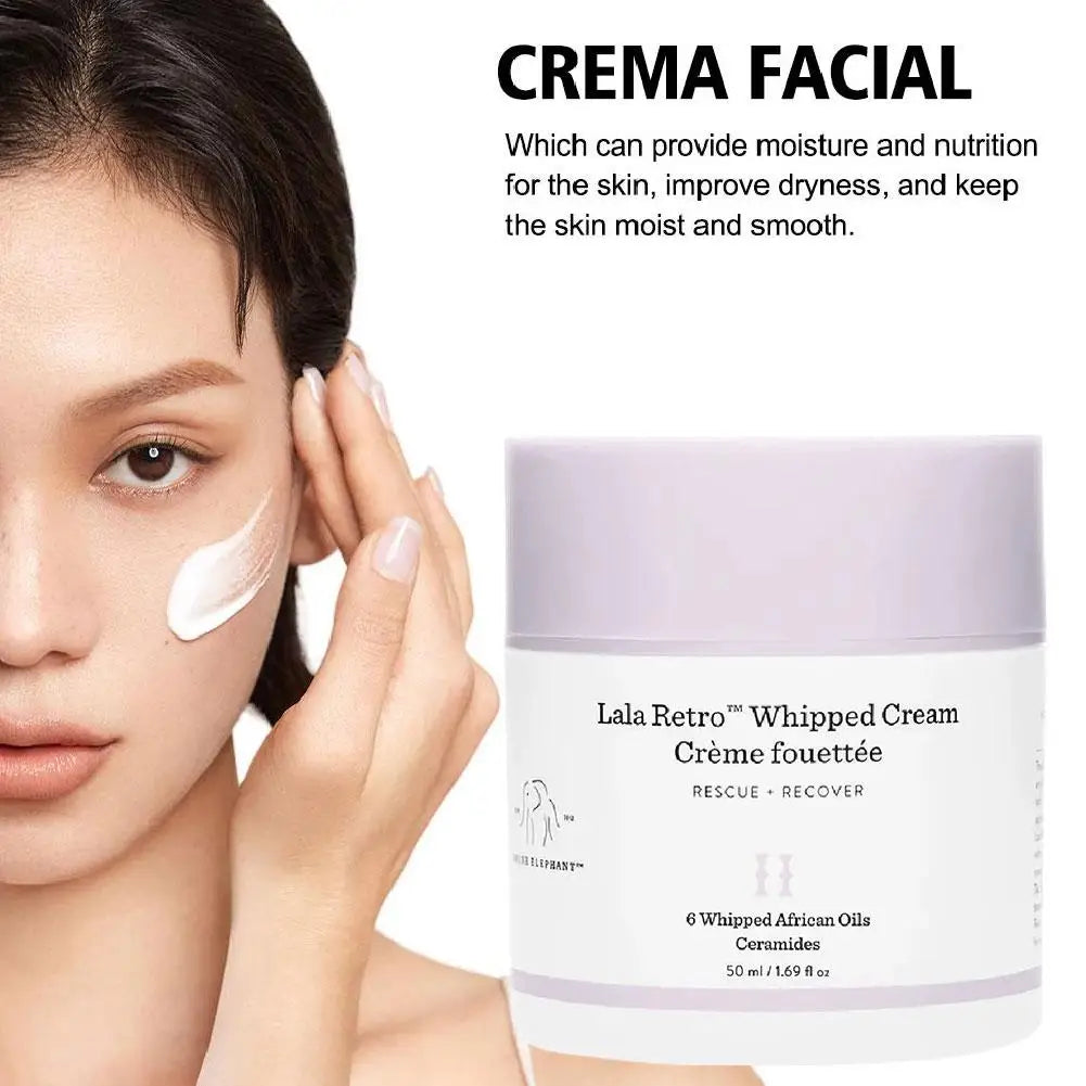2025 LALA RETRO Whipped Polypeptide Cream – Moisturizing Strengthening Primer for Face